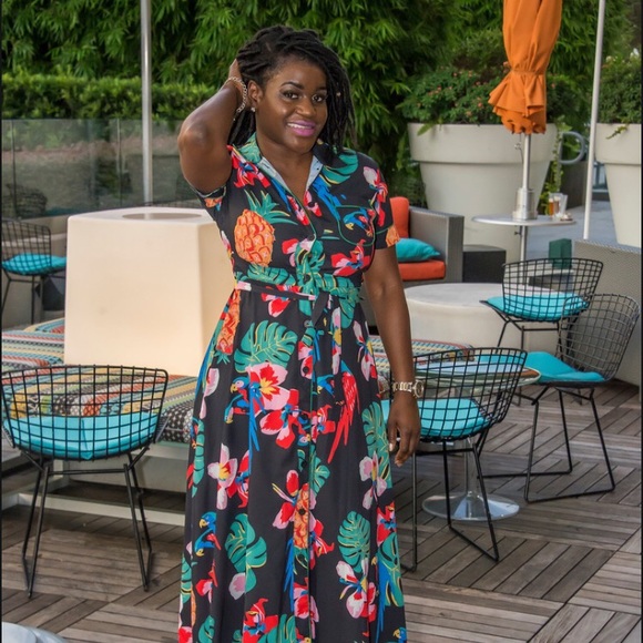 Dresses & Skirts - 🍍Pineapple Multi Color Maxi🍍